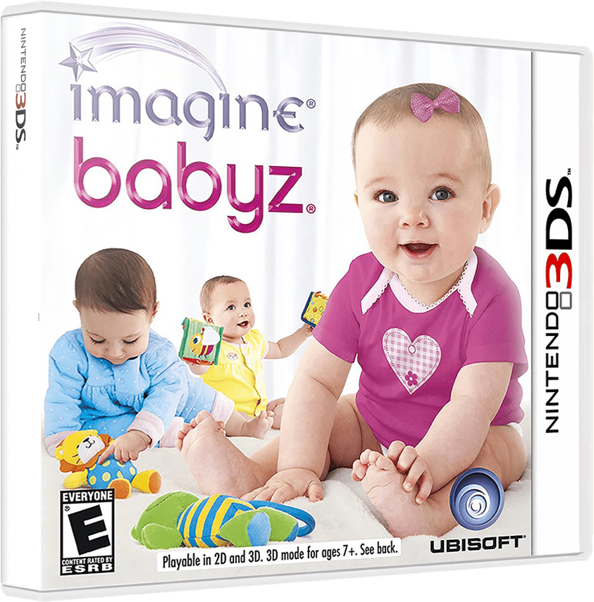 Imagine Babyz 3D box art for Nintendo 3DS